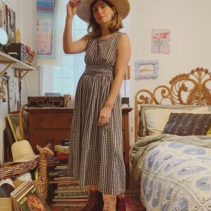 SOLD💛Vintage gingham dress